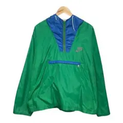 70s ナイキ ビンテージナイロンアノラックパーカー　タロンジップ　ロゴ