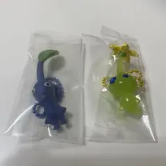 【ピクミン】マスコット＆フルーツグミ2 青＆ヒカリ