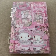 【A5サイズ】ハローキティ マイメロ　シャカシャカノート