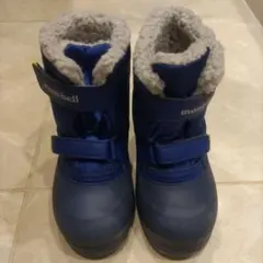 mont-bell 子ども用スノーブーツ 青