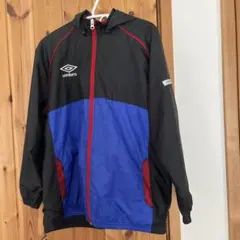 umbro ピステ・ウィンドブレーカー 黒/青/赤