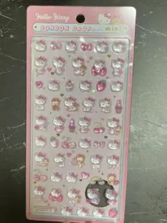 ハローキティ ボンボンドロップシールミニ　サンリオ