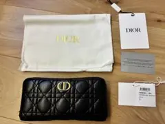 Christian Dior 二つ折り財布 ホワイト - メルカリ