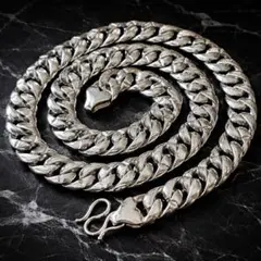 極太　喜平チェーンネックレス　VINTAGE ロック　S925刻印　5本セット