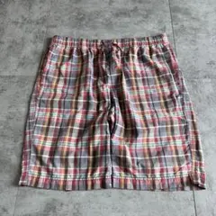 archive Check Plaid Easy Half Pants y2kのサムネイル