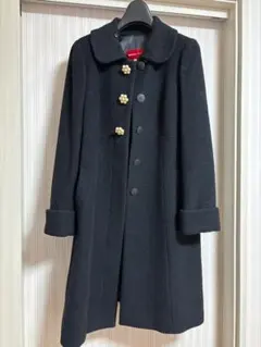 Apuweiser-riche ブラック ダッフルコート サイズ2