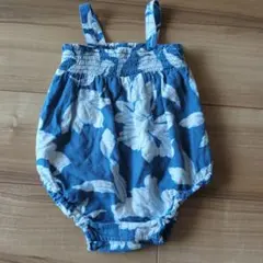 baby GAP 花柄ロンパース 12-18ヶ月