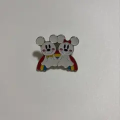 東京ディズニーリゾート　ミッキー ミニー　ピンバッチ　てるてるぼうず
