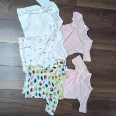 ベビー肌着 5点セット 綿100%