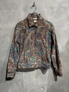 古着　ペイズリージャケット