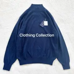 clothing collection カシミヤ100%モックネックニット 新品
