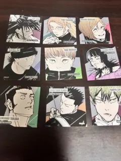 呪術廻戦　スクエアステッカーコレクション