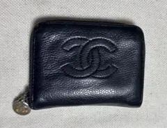 CHANEL キャビアスキン コインケース
