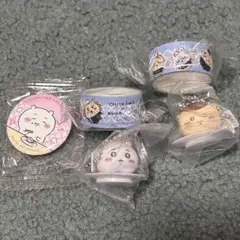 ちいかわ くら寿司 フィギュア マステ 缶バッチ