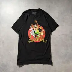 ヴィンテージ ルーニーテューンズ Tシャツ 黒 レトロ キャラクター 古着