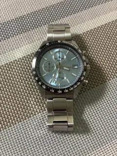 SEIKO SELECTION SBTR029 クロノグラフ 文字盤ライトブルー