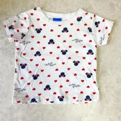 ミニーマウス ハート柄 Tシャツのサムネイル