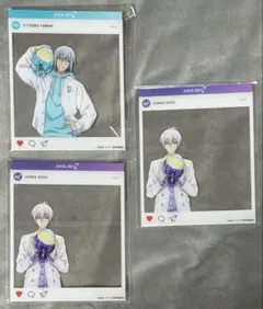 アイナナ SNS風 アクリルカード イースター 四葉環 逢坂壮五3枚セット