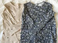 H&M 長袖シャツ2枚組