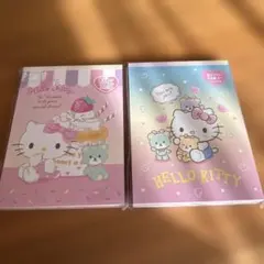 ハローキティ メモ帳 104ページ＆128ページセット 2022.2023年