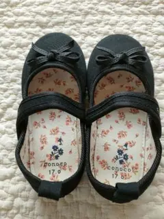 conoco ブラックフォーマルシューズ 17.0cm