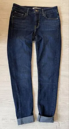 Levi's ダークブルー　スキニーデニム　サイズ:26