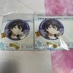 あんスタ アニカフェ 缶バッジ 朔間零