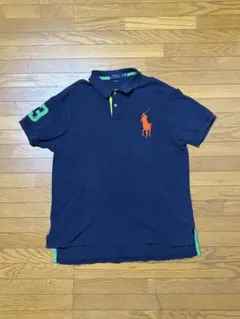 希少　Polo Ralph Laurenビックポニー ネイビー swag Y2Kのサムネイル
