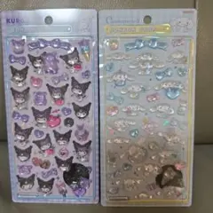 正規品　ボンボンドロップシール　サンリオ　第二弾　2種セット　クロミ　シナモン