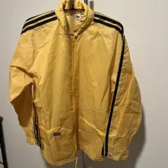 adidas ビンテージナイロンジャケット イエローのサムネイル