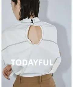 TODAYFULドルマンスリーブステッチブラウスのサムネイル