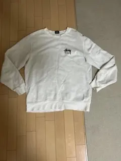 Stussy ホワイト トレーナー LOS ANGELES