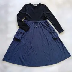 Ordinary Federation 長袖ワンピース ドッキング サイズ38