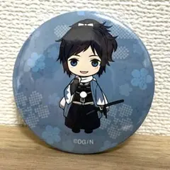 刀剣乱舞　缶バッジ　大和守安定　touken ranbu カンバッジ　ブルー