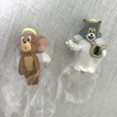 トムとジェリー つまんでつなげてますこっと2 天使と悪魔 ガチャガチャ