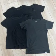 PUMA３点、umbro１点 半袖インナー４点セット