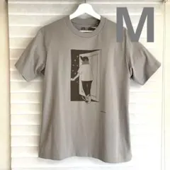 新品タグ付き　Yusuke Hanai イラスト Tシャツ グレー　M