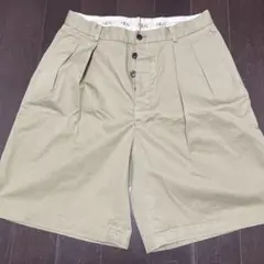NEAT コットンツイル ショートパンツ ベージュ　サイズ46のサムネイル