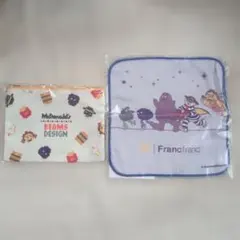 McDonald's BEAMS ポーチ Francfrancハンカチ