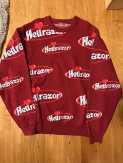 Hellrazor ロゴニットセーター - メルカリ