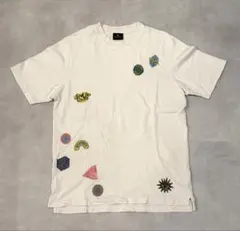 Paul Smith 刺繍パッチ ホワイト Tシャツ Lサイズ