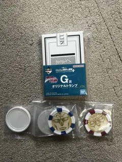 一番くじ ジョジョの奇妙な冒険　G賞 トランプ　Ｉ賞　魂のポーカーチップ