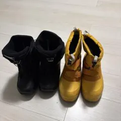 キッズブーツ 2色セット 防水・防寒