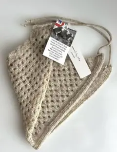 "natural by clip/Stuart Austin クロシェスカーフ