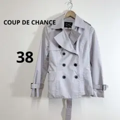 COUP DE CHANCE クードシャンス トレンチコート 38のサムネイル