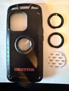 BRIEFING✖️rootco iPhone14pro用　ブラック耐衝撃性ケース