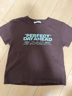 SLY ロゴプリント 半袖Tシャツ ブラウン