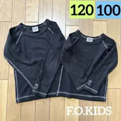 F.O.KIDS エフオーキッズ ロンT 長袖 おそろい 120 100