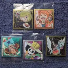 ワンピース　ウエハース　シール　５枚セット
