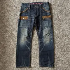 【廃盤】EDWIN エドウィン ジーンズ デニムパンツ ストレート 平成 32